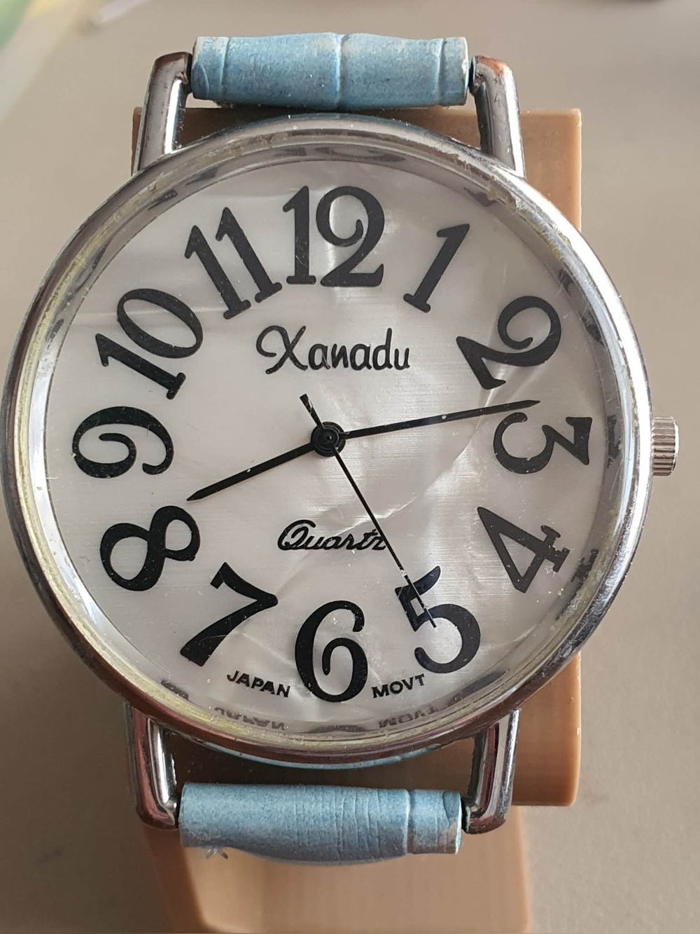 🦋10/$20🦋 Xanadu Silver/MOP Leather Women's Watch